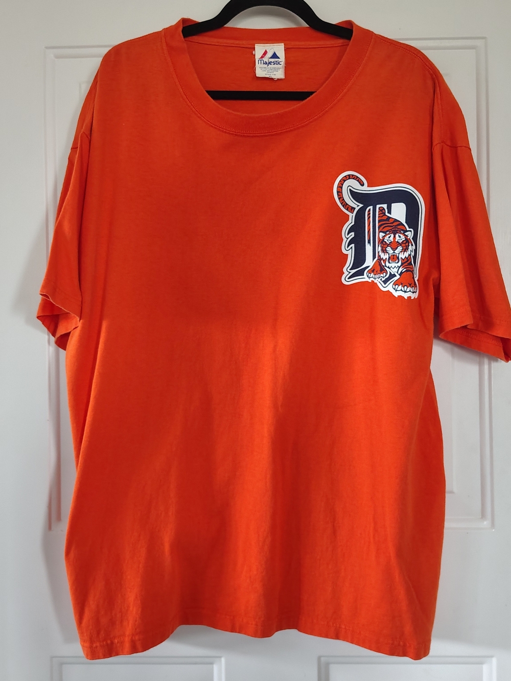 Majestic Detroit Tigers Orange Men's T-Shirt